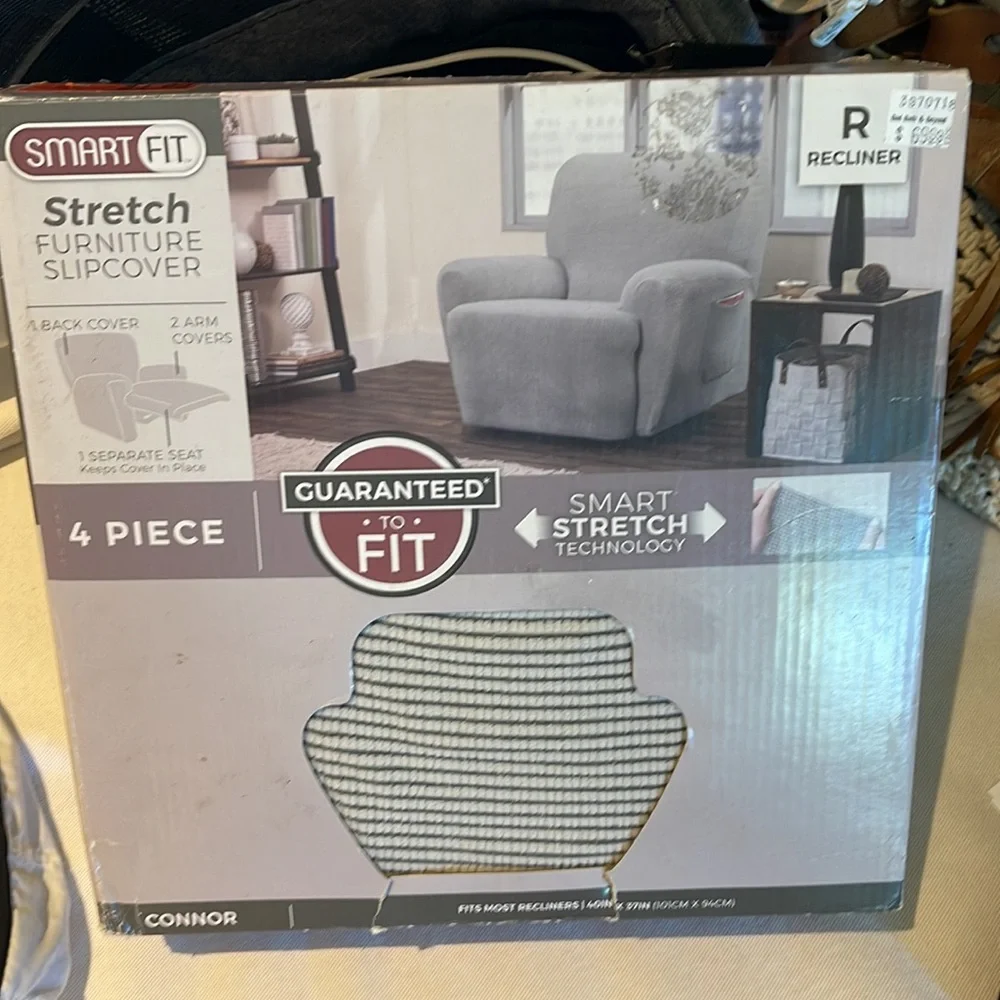 Smart fit Connor stretch recliner slipcover